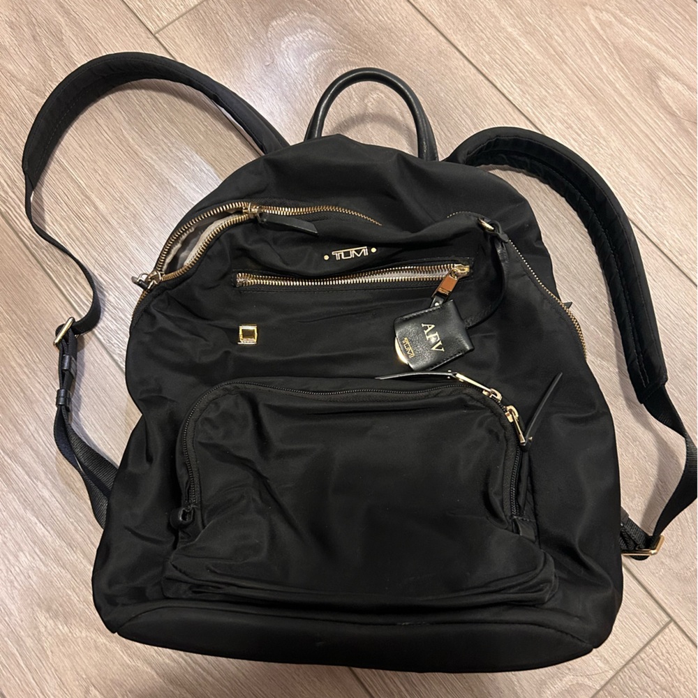 Tumi Black Backpack
